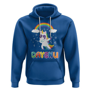 Passover Hoodie Cute Unicorn Dayenu For Jewish Kids Boys Girls TS09 Royal Blue Printyourwear