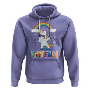 Passover Hoodie Cute Unicorn Dayenu For Jewish Kids Boys Girls TS09 Violet Printyourwear