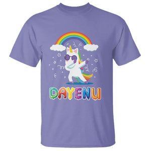 Passover T Shirt Cute Unicorn Dayenu For Jewish Kids Boys Girls TS09 Violet Printyourwear