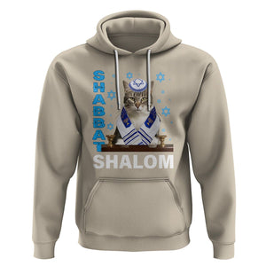 Passover Cat Lover Hoodie Shabbat Shalom Cute Jewish Cat TS09 Sand Printyourwear