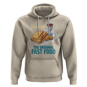 Passover Matzah The Original Fast Food Hoodie TS09 Sand Printyourwear