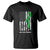 Mental Health Awareness T Shirt Fight The Stigma America Flag Green Ribbon TS09 Black Printyourwear