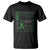 Mental Health Awareness T Shirt I Wear Green For The Warrior TS09 Black Printyourwear