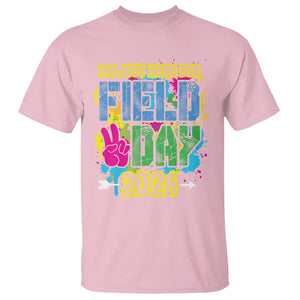 I'm Just Here For Field Day 2024 T Shirt TS09 Light Pink Print Your Wear