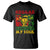 Reggae Is A Rythm Of My Soul Jamaica Music T Shirt TS09 Black Print Your Wear