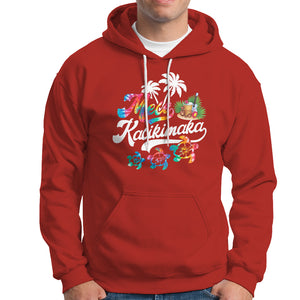 Mele Kalikimaka Tie Dye Christmas Turtle Hoodie TS09 Red Printyourwear