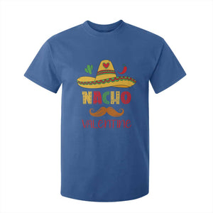 Valentine's Day T Shirt For Kid Funny Nacho Love Mexican Sombraro TS09 Royal Blue Print Your Wear