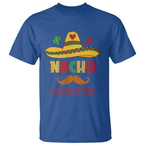 Valentine's Day T Shirt Funny Nacho Love Mexican Sombraro TS09 Royal Blue Printyourwear