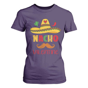 Valentine's Day T Shirt For Women Funny Nacho Love Mexican Sombraro TS09 Purple Print Your Wear