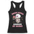 Anti Valentine's Day Racerback Tank Top Tacos Never Broke My Heart Skeleton Cinco De Mayo Party TS09 Black Print Your Wear