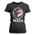 Valentine's Day T Shirt For Women Roses Are Red Blah Skeleton Pizza Funny Food Lover TS09 Black Print Your Wear