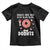 Valentine's Day Toddler T Shirt Roses Are Red Blah Donut Funny Food Lover TS09 Black Print Your Wear