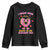 Valentine's Day Youth Sweatshirt I Donut Know What I'd Do Without You TS09 Black Print Your Wear