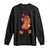 Valentine's Day Long Sleeve Shirt Heart Hot Dog Cute Sausage Bun Food Lover TS09 Black Print Your Wear