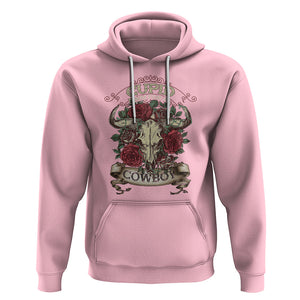 Valentine's Day Hoodie Cupid Aim For A Cowboy Western TS09 Light Pink Printyourwear