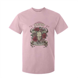 Valentine's Day T Shirt For Kid Cupid Aim For A Cowboy Western TS09 Light Pink Print Your Wear