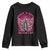 Skeleton Ready To Rock Valentine's Day Youth Sweatshirt TS09 Black Print Your Wear