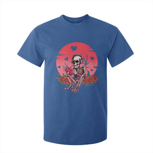 Anti Valentine's Day T Shirt For Kid Skeleton Gamer Video Game TS09 Royal Blue Print Your Wear