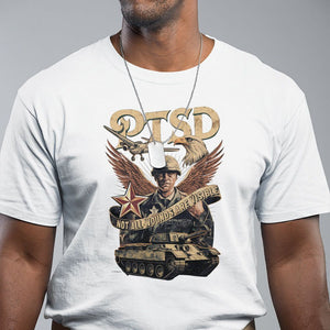 PTSD Awareness T Shirt Not All Wounds Are Visible Veteran Mental Health TS09 White Printyourwear