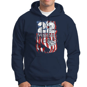 PTSD Hoodie 22 Veterans A Day Veteran Suicide Awareness TS09 Navy Printyourwear