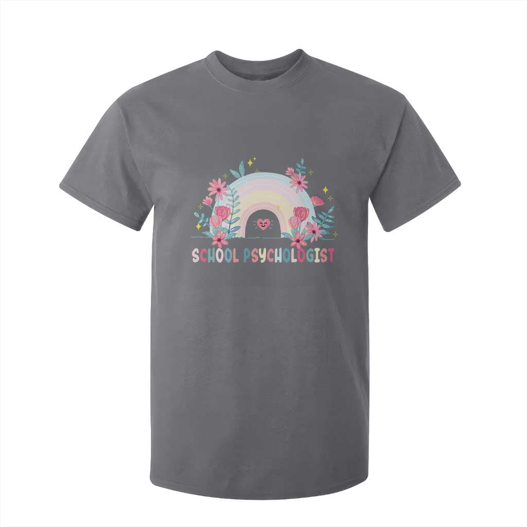 Mental Health School Psychologist T Shirt For Kid TS09 Charcoal Print Your Wear