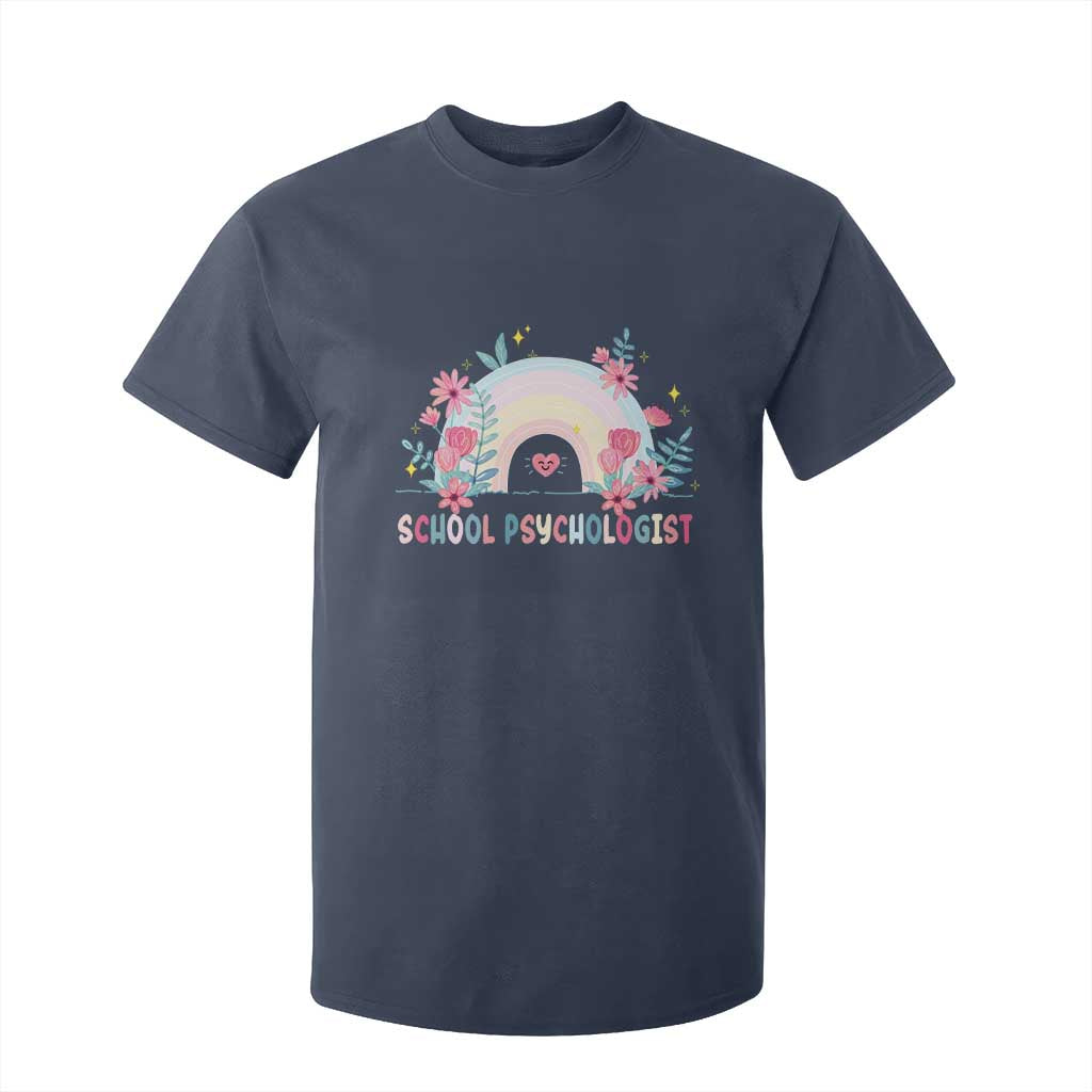 Mental Health School Psychologist T Shirt For Kid TS09 Navy Print Your Wear