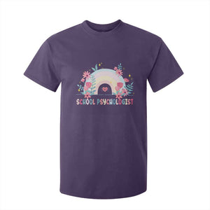 Mental Health School Psychologist T Shirt For Kid TS09 Purple Print Your Wear
