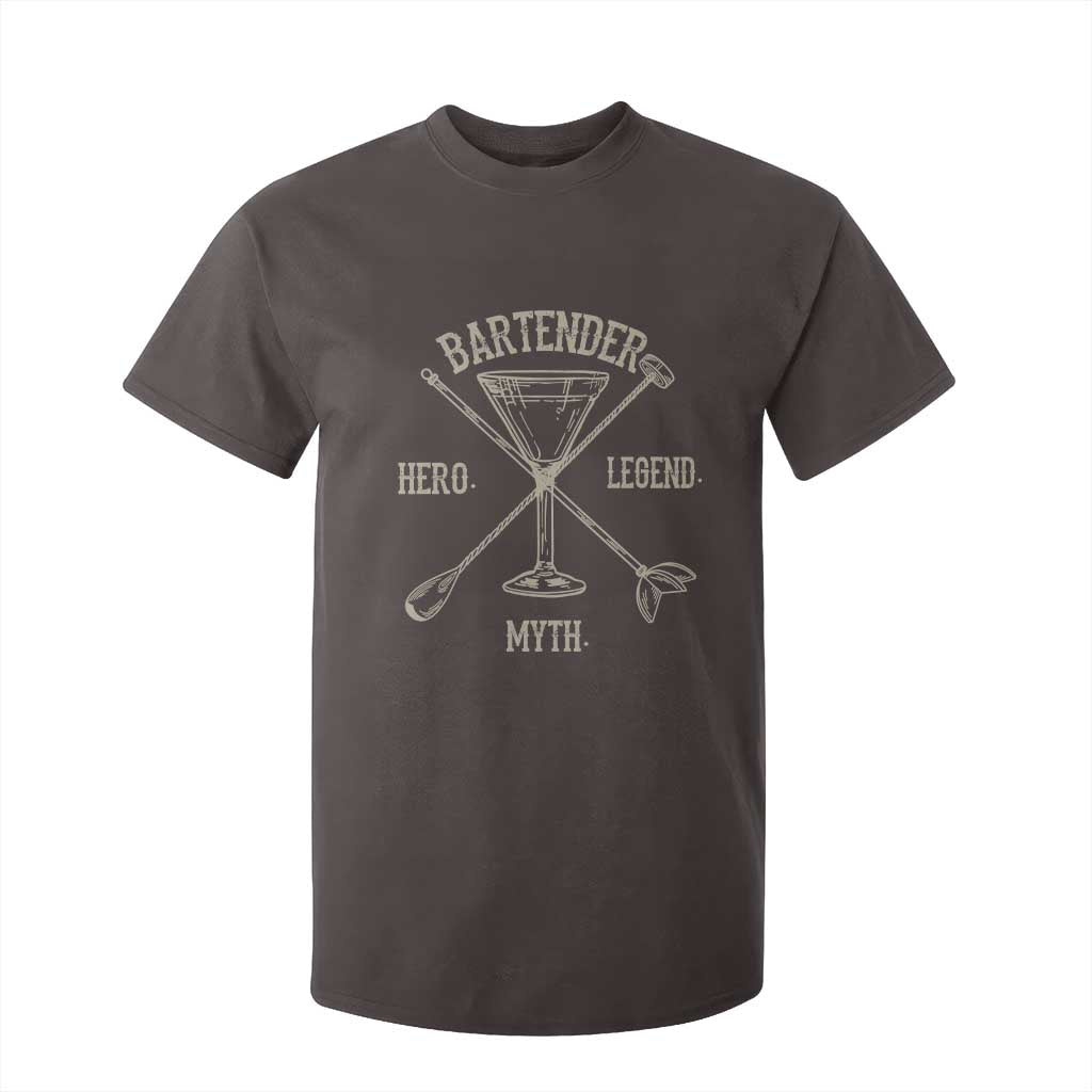 Bartender Hero Myth Legend T Shirt For Kid TS09 Dark Chocolate Print Your Wear