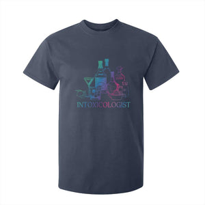 Funny Bartender Intoxicologist T Shirt For Kid TS09 Navy Print Your Wear