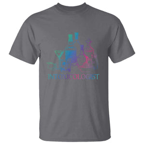 Funny Bartender Intoxicologist T Shirt TS09 Charcoal Print Your Wear