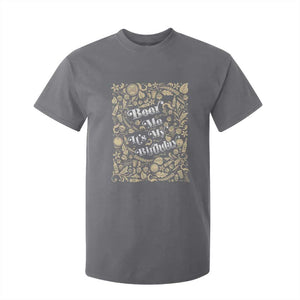Funny Drinking T Shirt For Kid Beer Me It's My Birthday TS09 Charcoal Print Your Wear