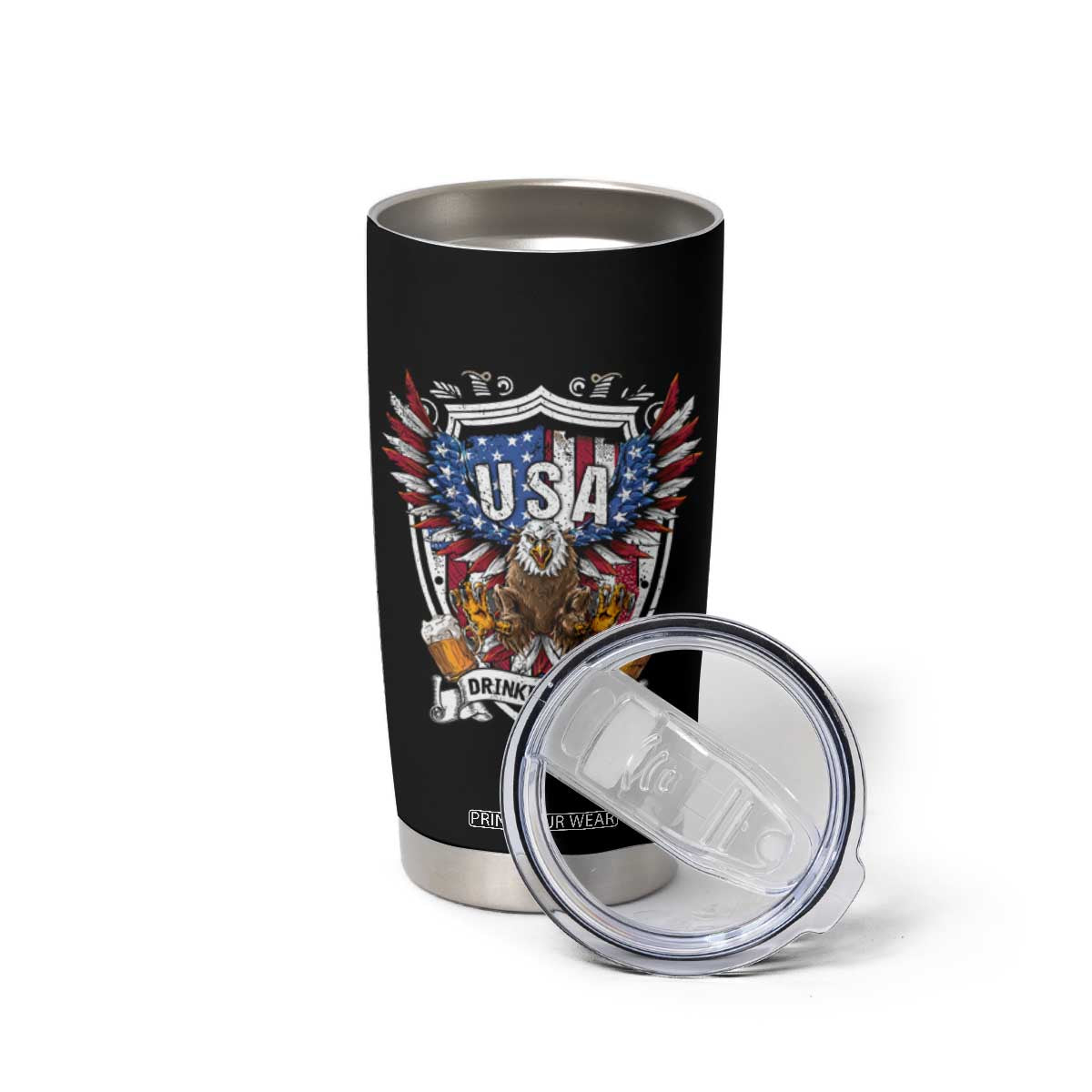 USA Drinking Team Tumbler Cup TS09 Print Your Wear