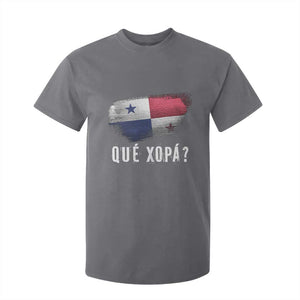 Funny Panama T Shirt For Kid Que Xopa What's Up Panamanian TS09 Charcoal Print Your Wear