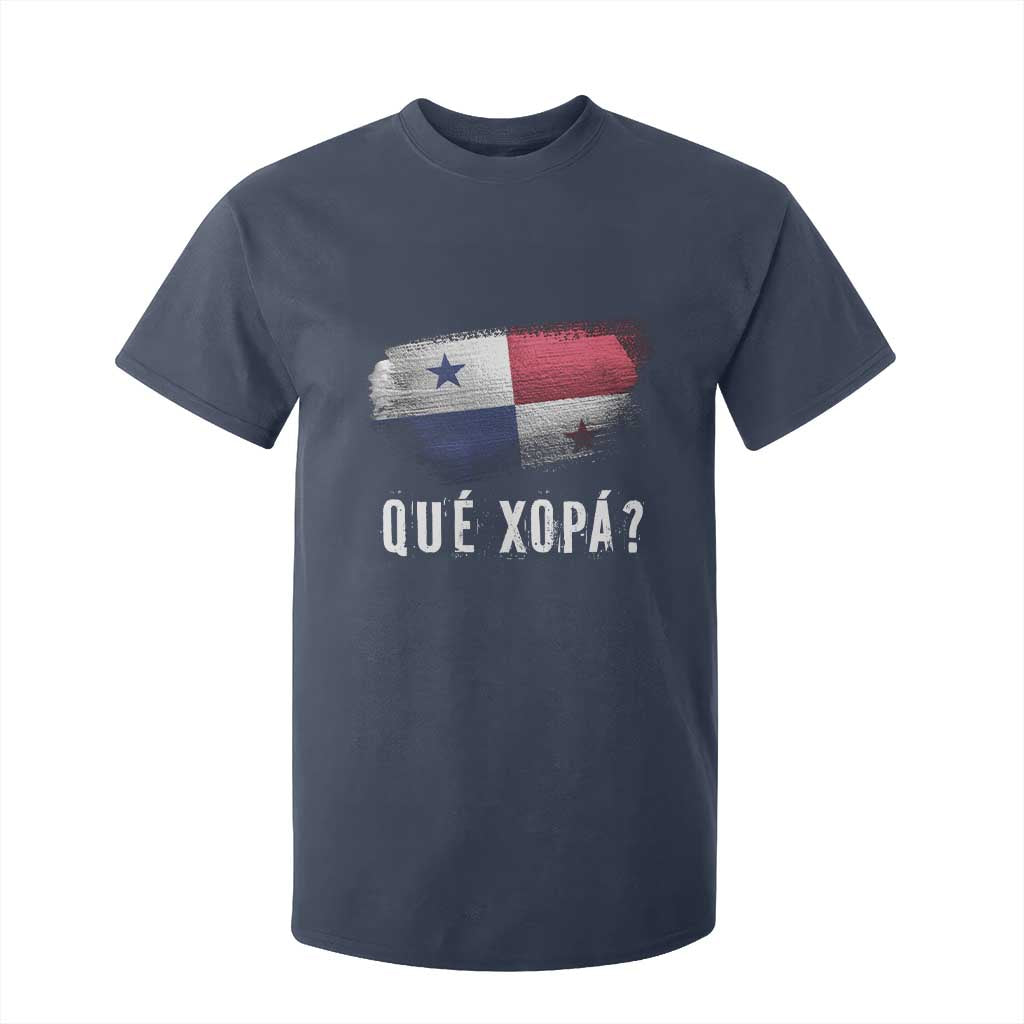 Funny Panama T Shirt For Kid Que Xopa What's Up Panamanian TS09 Navy Print Your Wear