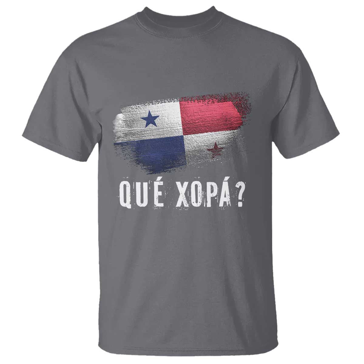 Funny Panama T Shirt Que Xopa What's Up Panamanian TS09 Charcoal Print Your Wear