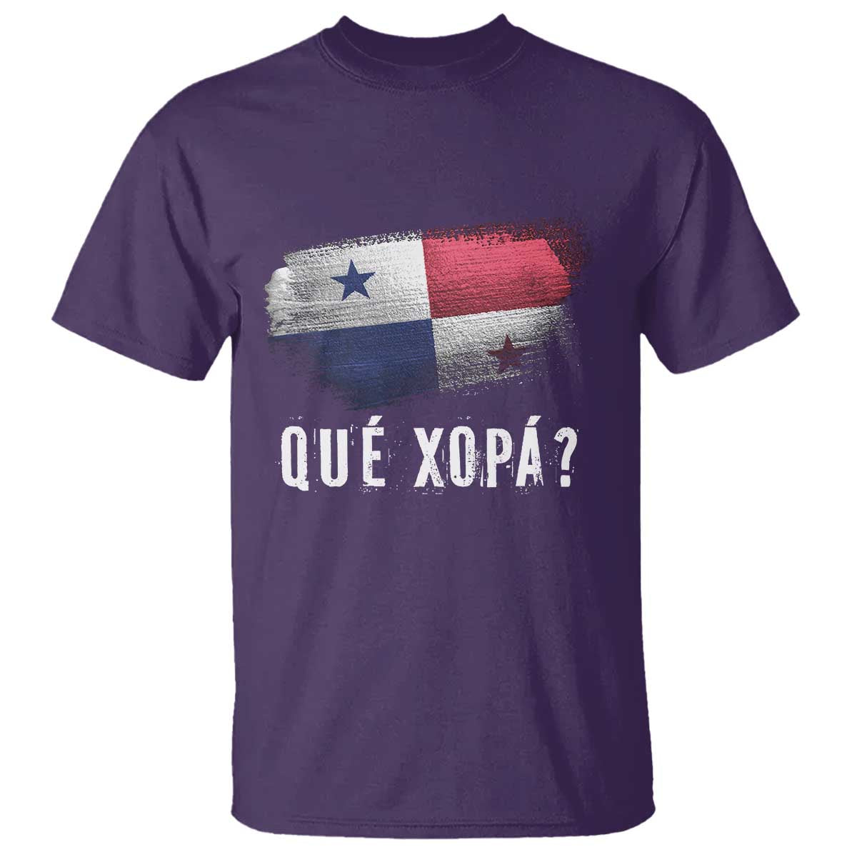 Funny Panama T Shirt Que Xopa What's Up Panamanian TS09 Purple Print Your Wear