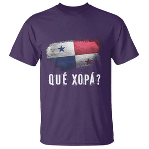 Funny Panama T Shirt Que Xopa What's Up Panamanian TS09 Purple Print Your Wear