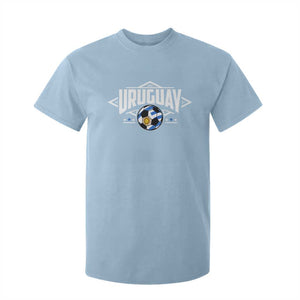 Uruguayan Uruguay Soccer Support T Shirt For Kid TS09 Light Blue Print Your Wear