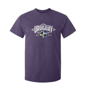 Uruguayan Uruguay Soccer Support T Shirt For Kid TS09 Purple Print Your Wear