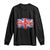 Funny Knackered The UK Flag British Long Sleeve Shirt TS09 Black Print Your Wear