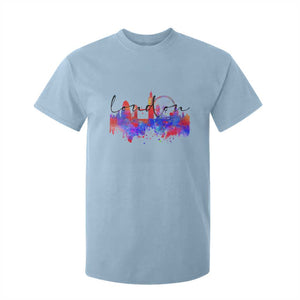 Traveling London Trip T Shirt For Kid TS09 Light Blue Print Your Wear