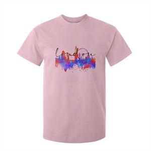 Traveling London Trip T Shirt For Kid TS09 Light Pink Print Your Wear