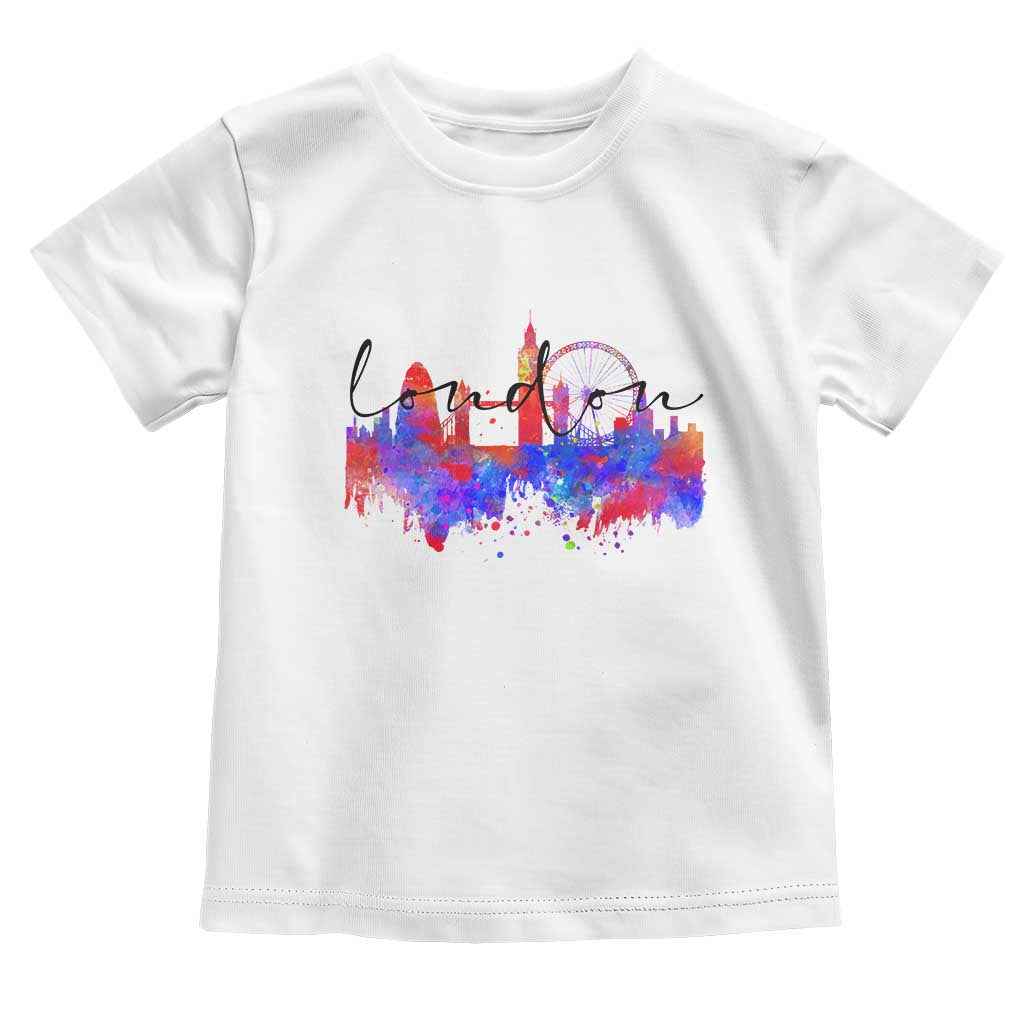 Traveling London Trip Toddler T Shirt TS09 White Print Your Wear