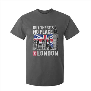 Traveling London Trip T Shirt For Kid But There's No Place Like London TS09 Dark Heather Print Your Wear