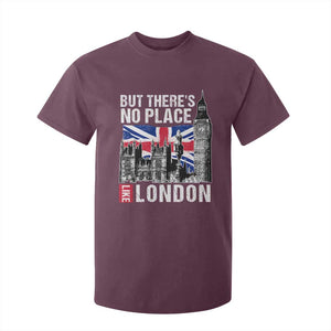 Traveling London Trip T Shirt For Kid But There's No Place Like London TS09 Maroon Print Your Wear