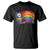 Rainbow Flag Comma La Harris 2024 T Shirt TS09 Black Print Your Wear