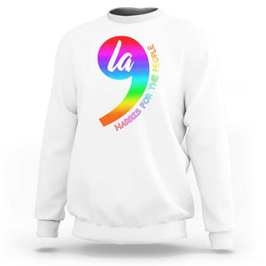 Rainbow Comma La Kamala Sweatshirt Harris For The People 2024 TS09 White Print Your Wear