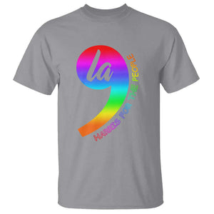 Rainbow Comma La Kamala T Shirt Harris For The People 2024 TS09 Sport Gray Print Your Wear