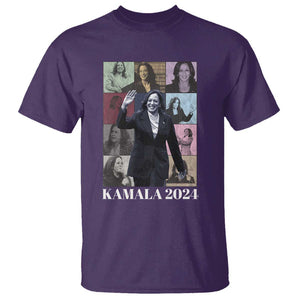 Kamala 2024 T Shirt Harris Tour Madam President TS09 Purple Print Your Wear