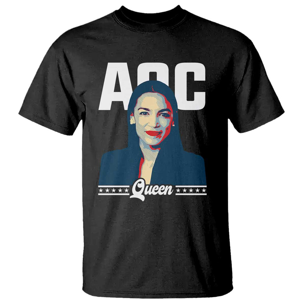 Alexandria Ocasio Cortez Feminist AOC Queen T Shirt TS09 Black Print Your Wear